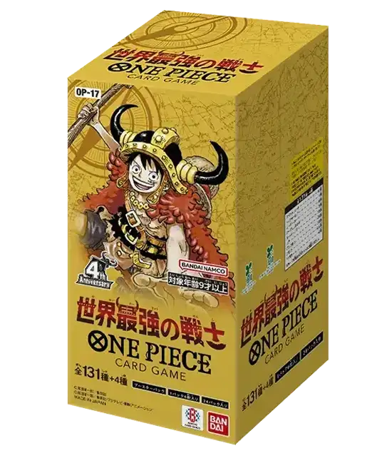 One Piece Card Game - The World's Strongest Warriors (OP-17) - Booster Box (Japanska)
