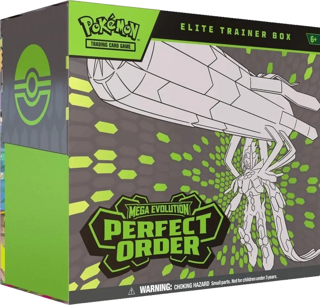 Pokemon TCG - Mega Evolution - Perfect Order (ME3) - Elite Trainer Box (Engelska)
