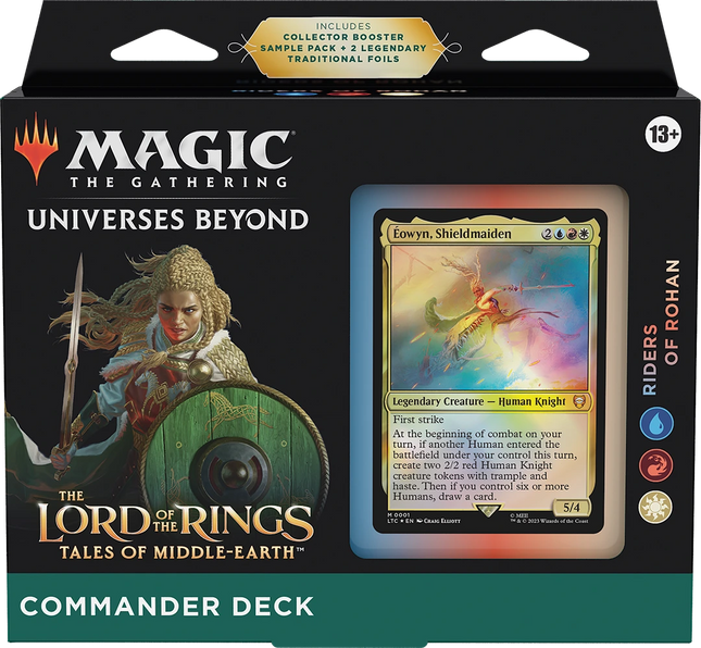Magic: The Gathering - The Lord of the Rings: Tales of Middle-earth - Riders of Rohan Commander Deck (Engelska)